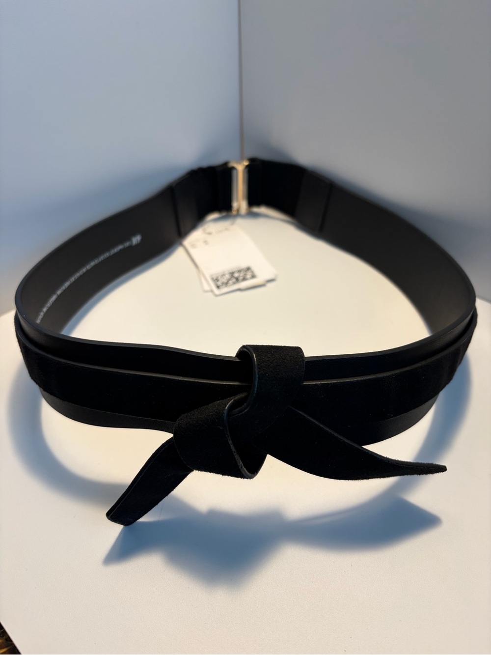 Black Velvet Knot Waist Belt - Women Accessories NWT